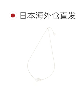 日本直邮studio CLIP 女士 棱镜球滑动调节项链 667182珍珠