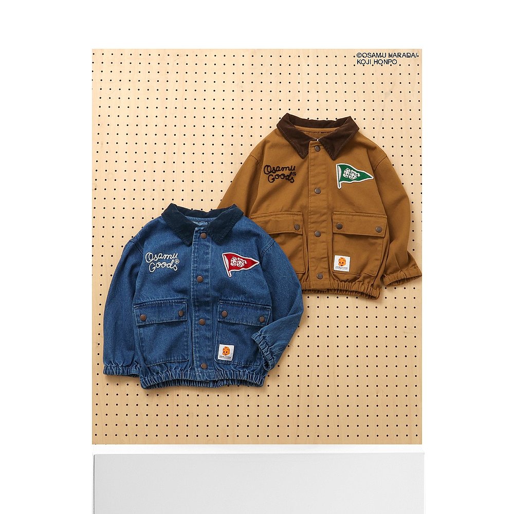 1h可退 日本直邮OSAMU GOODS 男女同款 秋季休闲工装夹克 J402955 - 图3