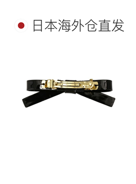 日本直邮Miu Miu “漆皮发夹”3件套 发夹发饰发夹（黑色）5IF208