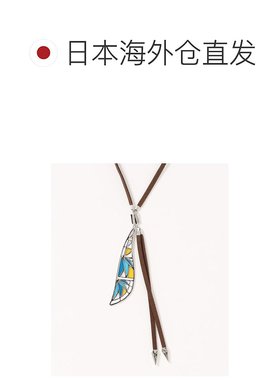 日本直邮CAYHANE 男女同款印第安风格合成皮革项链 五种象征图案