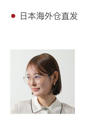 日本直邮GUCCI 太阳镜 GG0396S 多边形透明镜片太阳镜金属框细框