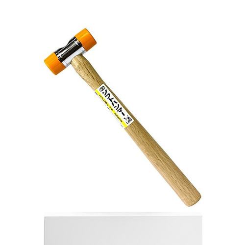 【日本直邮】Sk11藤原产业橡胶锤黄白胶锤木柄橡胶锤榔头1/2LBS-图3