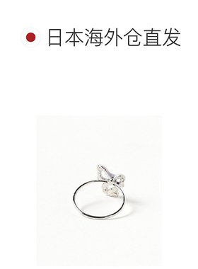 1h可退 日本直邮Ray BEAMS 手绘丝带珍珠戒指可爱耳环配饰