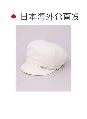 日本直邮CA4LA 男女同款 钩饰双层面料休闲报童帽【付后1h可退】