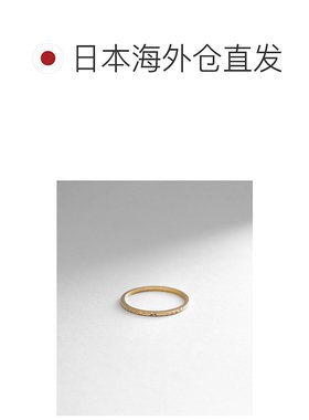日潮跑腿COCOSHNIK 女士K10镂空细戒指 黄金 14cm 405-63151简约