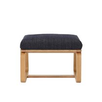 (Japan Direct Mail) Muji No Prints Good Goods Chair Cover Cotton Denim B 2 with dark blue 2101749