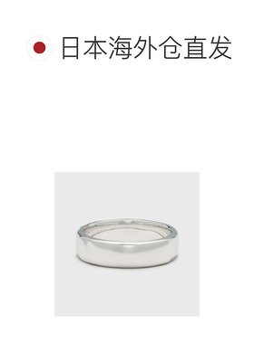 日本直邮日潮 agete 阿卡朵 银戒指(S)银色设计简约礼物情侣戒