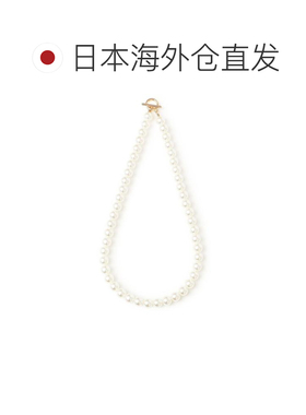 日本直邮SHIPS 珍珠花纹项链 45cm 【付后1h可退】
