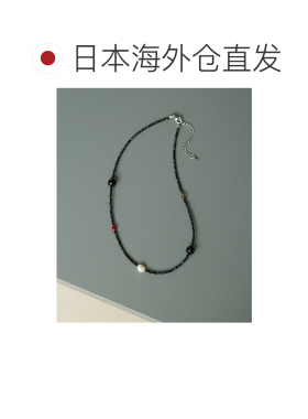 日本直邮ear PAPILLONNER 女士 黑色珍珠叠戴风项【付后1h可退】