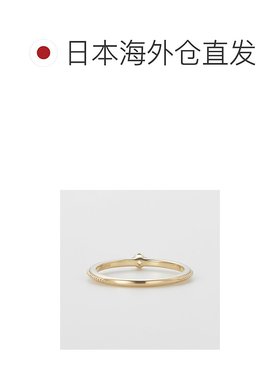 日本直邮日潮 agete 阿卡朵 ＜4月生日石＞K10钻石尾戒爆款戒指