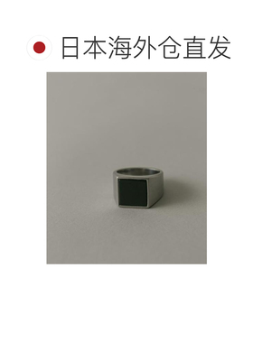 1h可退 日本直邮官方授权 SMELLY 不锈钢方形印章戒指