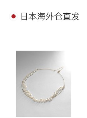 日潮跑腿COCOSHNIK 珍珠夹式颈链  00