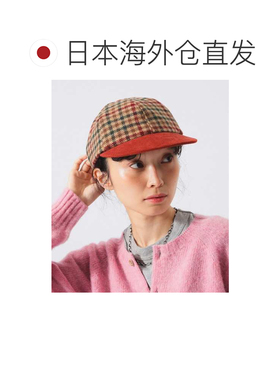 日本直邮Winner Caps 女士 秋冬格纹灯芯绒棒球帽【付后1h可退】