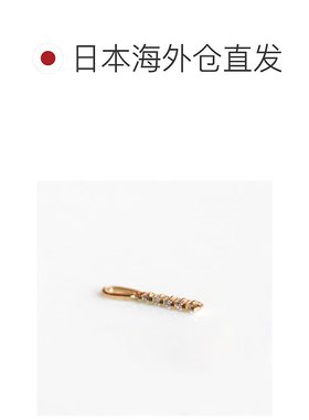 1h可退 日本直邮cui-cui 世界小钻石 charm K10黄金 782384饰品