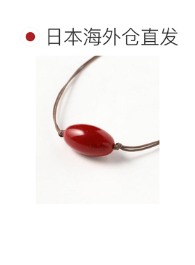 1h可退 日本直邮Ray BEAMS 石纹风绳线项链吊坠配饰