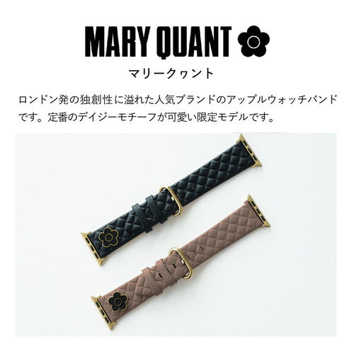 日本直邮MARY QUANT 苹果手表带 女士 41mm 40mm 38mm Apple Watc - 图0
