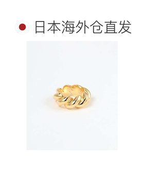 1h可退 日本直邮LIE STUDIO 女士 The Christine 戒指 镀金设计