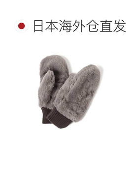 日本直邮BEAMS HEART 女士 仿毛皮连指手套 43460【付后1h可退】
