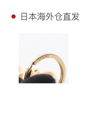 日本直邮中古Loewe罗意威女S级99新key ring钥匙圈不锈钢钥匙扣金