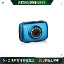 (Japan Direct Mail) YAMAZEN Mountain Shanghouli Wood Action Movie Camera Ocean Blue AMC-12SAOB