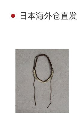 1h可退 日本直邮Discoat 女士 真鍮合金 珍珠链条choker项链 DCZ1
