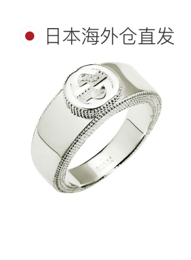 日本直邮古驰 (Gucci) 男女士戒指 479228-J8400 银色