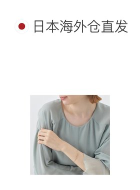 日本直邮日潮4度C 4℃ 银色手链112424131907锆石饰品红金简约