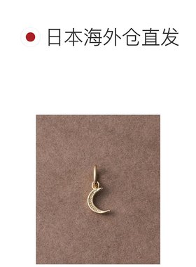 1h可退 日本直邮ete bijoux 女士 K10黄金 月亮 charm吊饰 706073