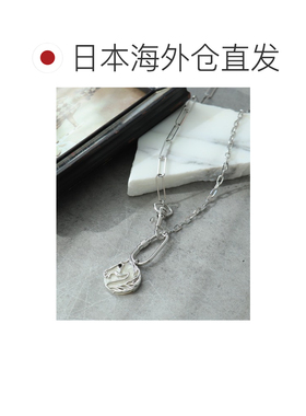 日本直邮Three Four Time 女士 马牌合金项链 双链设计个性吊坠 8