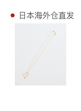 1h可退 日本直邮BAR JEWELLERY 女士 复古心形吊坠 可调节链条设