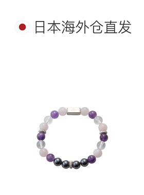 日本直邮Colantotte克郎托天女士磁气手环紫水晶精致休闲百搭手链