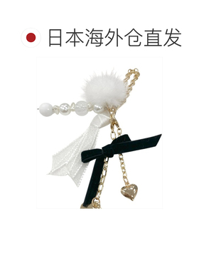 日本直邮WILLSELECTION 女士 立体心形铃铛毛绒蝴【付后1h可退】