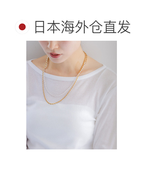 日本直邮in mood 女士 双层叠戴设计 个性链条项链 2609125000281