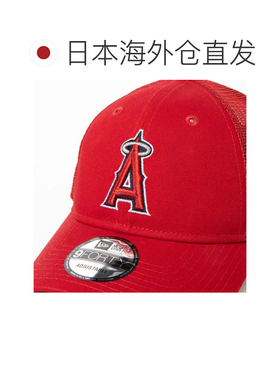 日本直邮Newera 棒球帽 9FORTY MLB 天使队红色