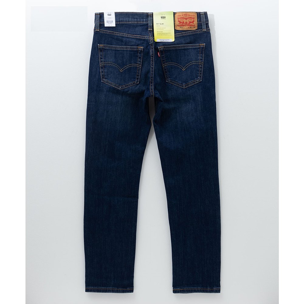 1h可退 Levi's 男士511修身牛仔裤 日版直筒弹力舒适李维斯 - 图2