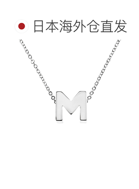 METEOR NEW YORK CASSIOPEIA SP03SV 方形 M 项链 铂金(铑)镀层