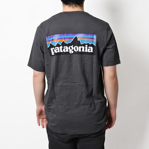 日本直邮Patagonia T恤 S P-6 LOGO T SHIRTS” 男士 P-6 标志 T - 图3
