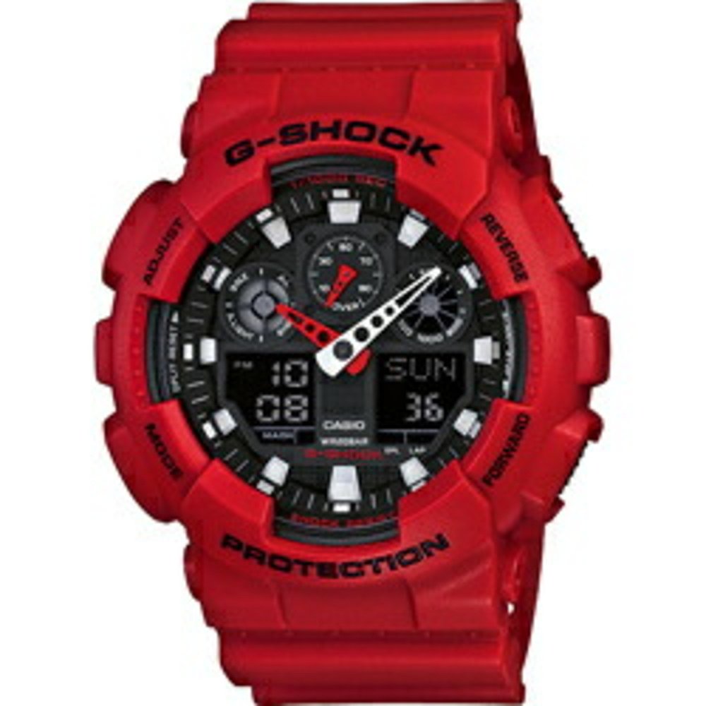 日本直邮CASIO 卡西欧 男士运动防水电子表 GA100B4AJF手表 - 图2