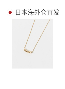 日本直邮decor女士10K金5颗圆点项链 UR261302247107