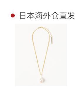 日本直邮AYUS 女士 南洋真珠 巴洛克珍珠双链项链 64423061010