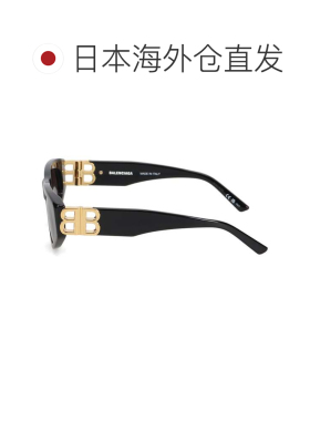 日本直邮太阳镜 男女通用 UV防护 全球贴合 黑色 BB0095S-001