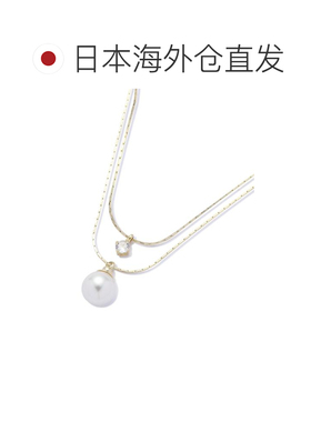 1h可退 日本直邮NATURAL BEAUTY BASIC 珍珠与宝石装饰 小巧 吊坠