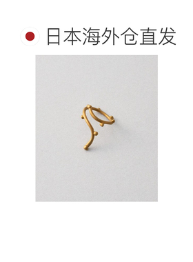 日本直邮Mora女士指关节戒指 植物藤蔓水滴设计艺术风 019840