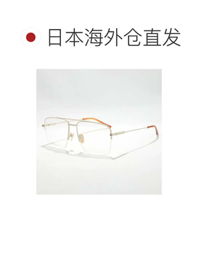 日本直邮GUCCI 眼镜 GG1415O 泪滴形金属框 003 象牙白眼镜盒