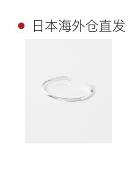日本直邮XOLO 男士 细款三角银饰手镯 CU262101200461