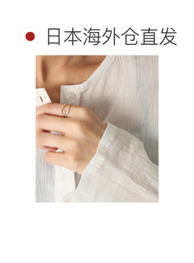日本直邮Lilas 女士 水滴造型钻石戒指 K10黄金 26111202103070