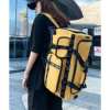 Japan direct mail multifunctional waterproof large capacity crossbody bag backpack sports bag green backpack shoulder bag