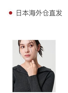 1h可退 日本直邮BEAUTY&YOUTH UNITED ARROWS 金属*锆石双排戒指