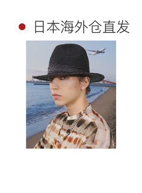 日本直邮CA4LA男士拉菲亚山帽草帽 TAM02737 【付后1h可退】