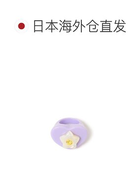 1h可退 日本直邮NOTTE 星辉心形星星装饰女士戒指 61423566267
